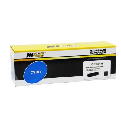 Картридж Hi-Black (HB-CE321A) для HP CLJ Pro CP1525/CM1415, № 128A, C, 1,3K